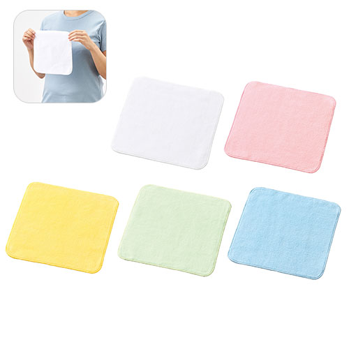 プリントしやすいコットンシャーリングミニタオル