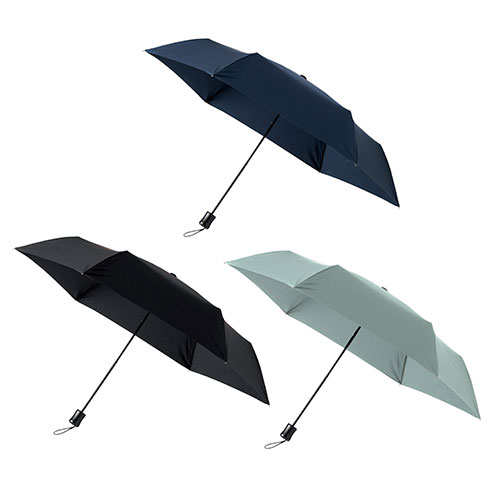 ひと振り雨粒サラッとUV折りたたみ傘