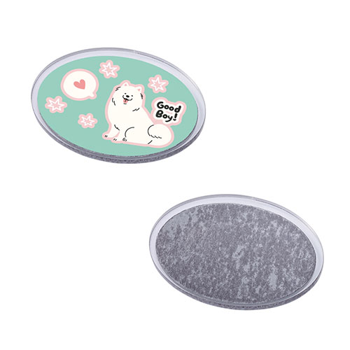 アクリルマグネット オーバル