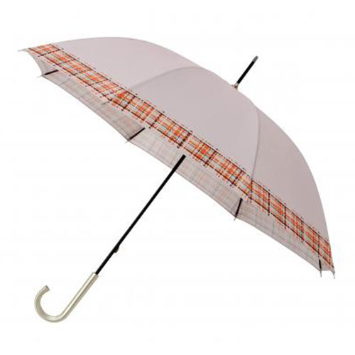 マドラスチェック晴雨兼用 長傘