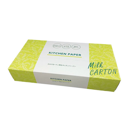 ミルクカートン再生キッチンペーパーBOX30枚