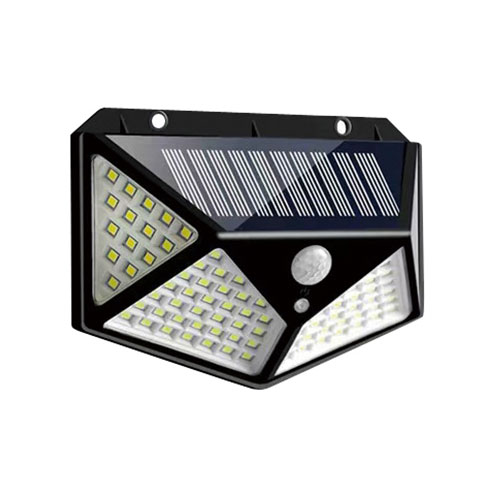 ソーラーパネル付きセンサーLEDライト4個組