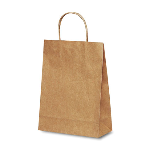 紙袋(茶無地)