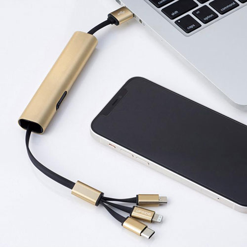 3in1充電ケーブル