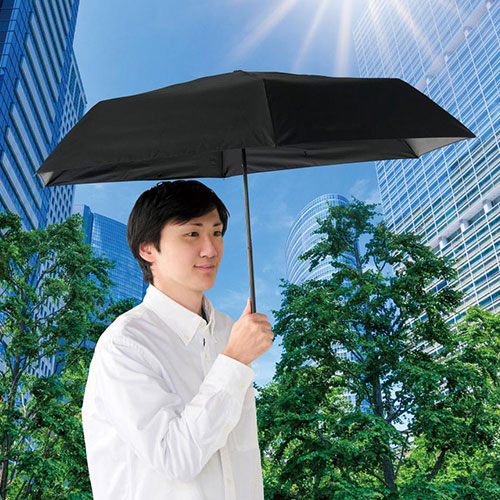 晴雨兼用 遮光遮熱ベーシック折りたたみ傘