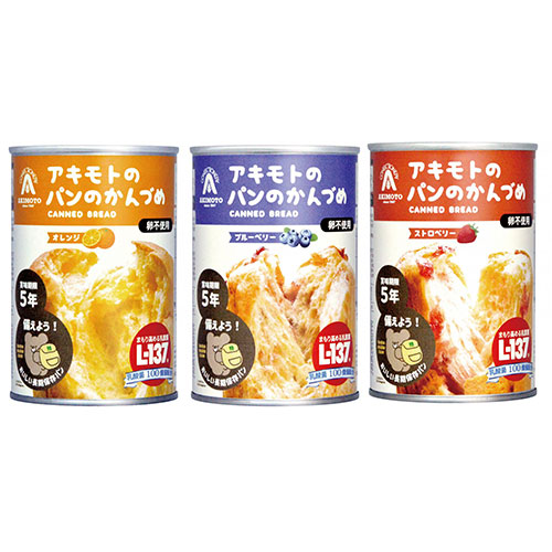 アキモトのパンのかんづめ(乳酸菌入り5年)　※税率8％