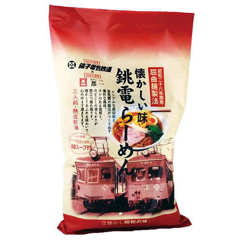 銚子電鉄らーめん(醤油味)3食　※税率8％