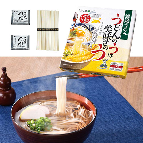 うどん県 讃岐うどん5束つゆ付　※税率8％