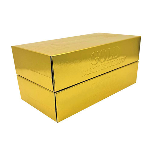 ゴールドBOXティッシュ80W2個組