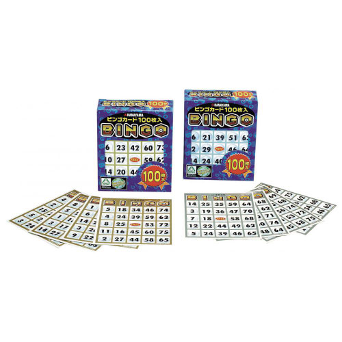 ビンゴカード 100枚セット